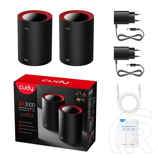 Cudy AX3000 Wi-Fi 6 Dual Band Wireless  Mesh (2 db)