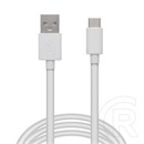 Delight USB 2.0 kábel (A dugó / C dugó, 2 m, fehér)