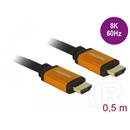 Delock HDMI 8K kábel 0,5 m (fekete)