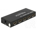 Delock HDMI UHD Splitter 1 x HDMI in > 4 x HDMI out 4K