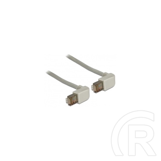 Delock RJ-45 Cat.5e SFTP 90° kábel 0,5m