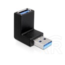 Delock adapter USB 3.0 (M-F) (90°)