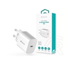 Devia GaN ST399794 hálózati töltő adapter (USB-C aljzat, 30W, fehér)