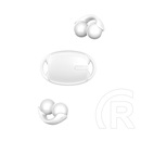 Devia smart m5 bluetooth fülhallgató sztereo (v5.3, tws, fülre akasztható, mikrofon, zajszűrő + töltőtok) fehér