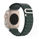 Dux Ducis Apple Watch Ultra 2 49mm gs pótszíj (egyedi méret, textil, állítható) világoszöld