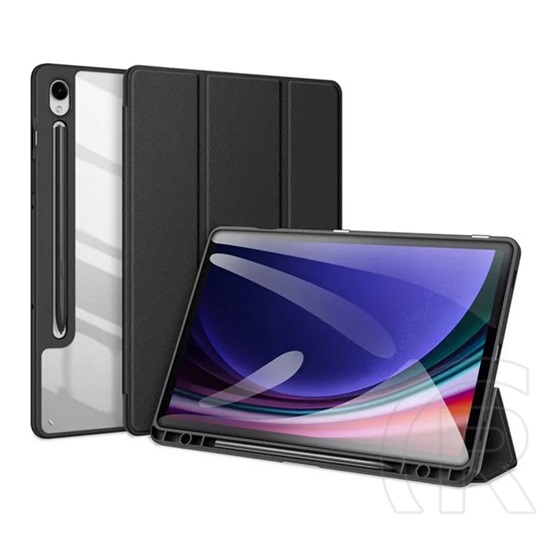Dux Ducis Samsung Tab S9 FE LTE (SM-X516) TOBY tok álló, bőr hatású (aktív FLIP, oldalra nyíló, TRIFOLD, asztali