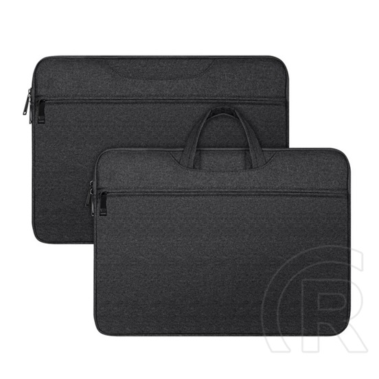 Dux Ducis lbtc kézitáska álló laptop/notebook/tablet (univerzális, textil, kézpánt, 13-13.9" méret) fekete