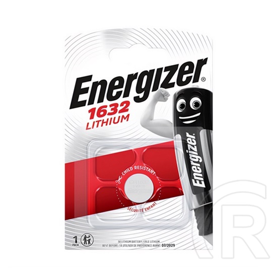 Energizer gombelem (cr1632, 3v, lítium) 1db/csomag