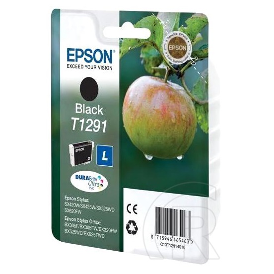 Epson patron T1291 (fekete)