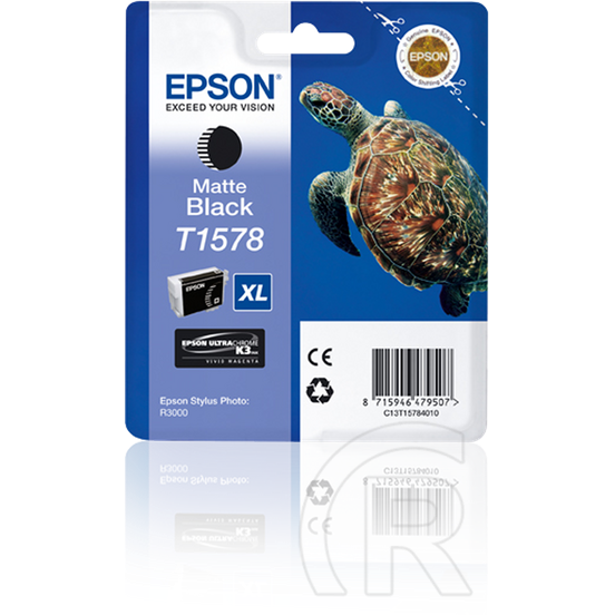 Epson patron T1578 (Matt Black)