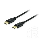 Equip DisplayPort (M) - Displayport (M) kábel (1.4, 8K/60Hz, 2 m, fekete)