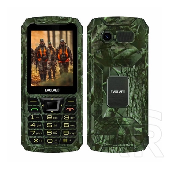 Evolveo StrongPhone Z6 mobiltelefon (Dual-SIM, terep minta/sötétzöld)