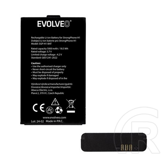 Evolveo strongphone H1 akku 5000mah li-ion