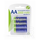 Gembird 2000mAh AA Ni-MH akkumulátor 4db/csomag