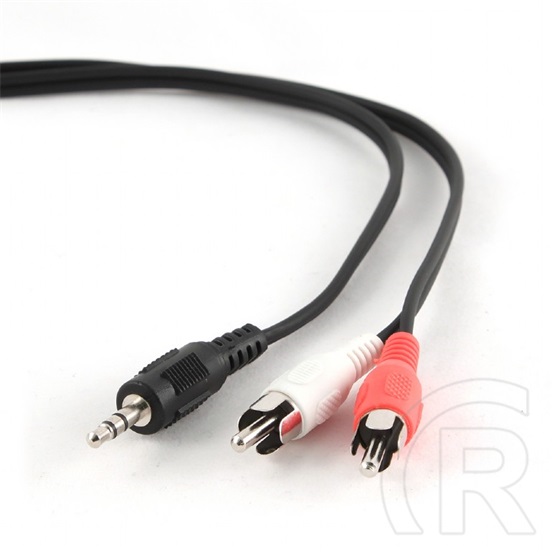 Gembird 3,5 mm jack - 2 x RCA kábel 5 m