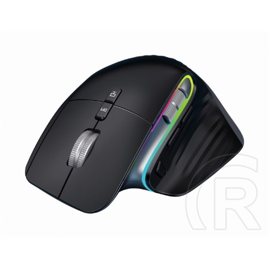 Gembird 9-Button Rechargeable Wireless RGB Gaming Mouse (fekete)