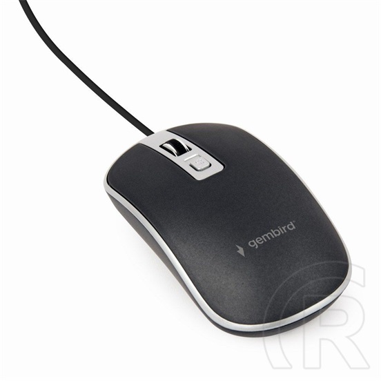 Gembird MUS-4B-06-BS Optical mouse (fekete)/Silver