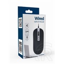 Gembird MUS-4B-06-BS Optical mouse (fekete)/Silver