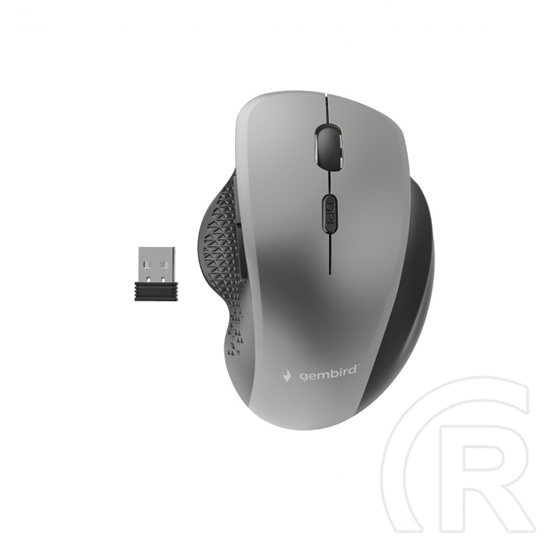 Gembird MUSW-6B-02-BG wireless optical mouse (fekete)/Space Grey