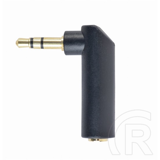 Gembird jack adapter M/F (3,5 mm, 90°)