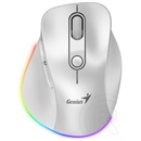 Genius Ergo 9000S Pro Wireless mouse Pearl (Fehér)