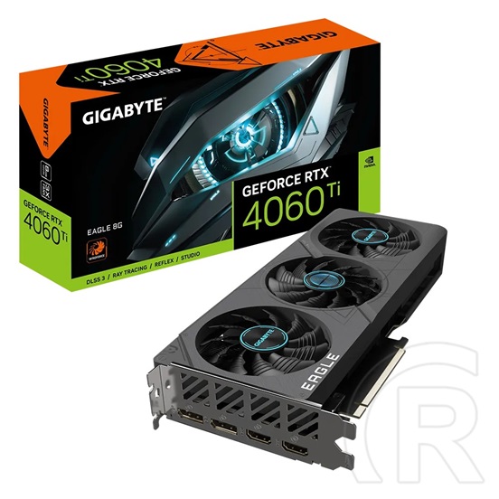 Gigabyte GeForce RTX 4060 Ti Eagle VGA (PCIe 4.0, 8 GB GDDR6, 128 bit, 2xDP+2xHDMI)