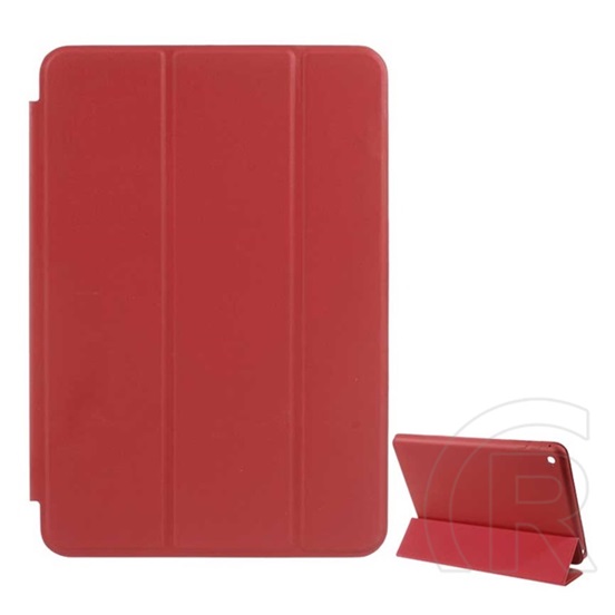 Gigapack Apple IPAD mini 5 (2019) tok álló (Flip, oldalra nyíló, TRIFOLD asztali tartó funkció) piros