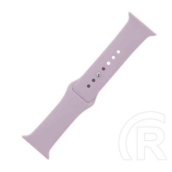Gigapack Apple Watch Series 9 41mm pótszíj (egyedi méret, szilikon, állítható, m / l méret) rózsaszín