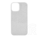 Gigapack Apple iPhone 14 szilikon telefonvédő (műanyag belső, csillogó hátlap) ezüst