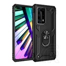 Gigapack Defender Huawei P40 Pro műanyag (közepesen ütésálló, telefontartó gyűrű, beépített fémlemez, fekete)