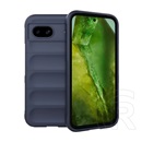 Gigapack Google Pixel 8a szilikon telefonvédő (ütésállóság, kameravédő, 3d) sötétkék