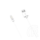 Gigapack Haylou LS09B töltőkábel usb (mágneses, 100cm) fehér