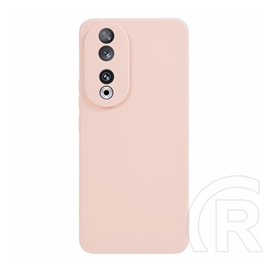 Gigapack Honor 90 5G szilikon telefonvédő (matt) rózsaszín