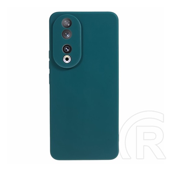 Gigapack Honor 90 5G szilikon telefonvédő (matt) sötétzöld