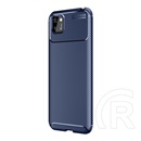 Gigapack Honor 9S szilikon telefonvédő (közepesen ütésálló, karbon minta) sötétkék