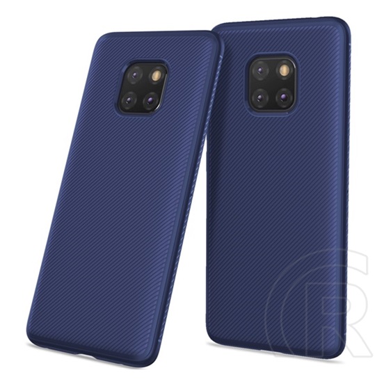 Gigapack Huawei Mate 20 Pro szilikon telefonvédő (közepesen ütésálló sötétkék