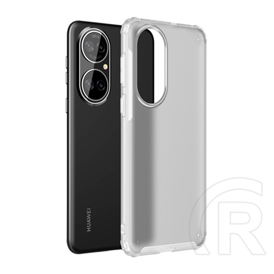 Gigapack Huawei P50 szilikon telefonvédő (közepesen ütésálló) átlátszó