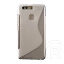 Gigapack Huawei P9+ szilikon telefonvédő (S-line, átlátszó)