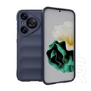 Gigapack Huawei Pura 70 szilikon telefonvédő (ütésállóság, kameravédő, 3d) sötétkék