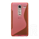 Gigapack LG Zero szilikon telefonvédő (S-line, rózsaszín)