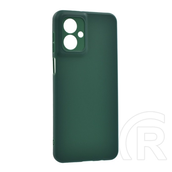 Gigapack Motorola Moto G55 szilikon telefonvédő (matt) sötétzöld