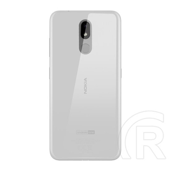 Gigapack Nokia 3.2 műanyag telefonvédő (gumírozott, átlátszó)