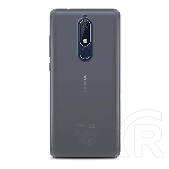 Gigapack Nokia 5.1 szilikon telefonvédő (ultravékony, átlátszó)