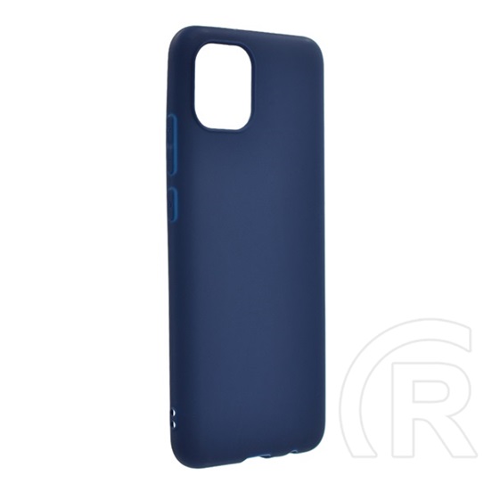 Gigapack Samsung Galaxy A03 (SM-A035) szilikon telefonvédő (matt) sötétkék