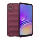 Gigapack Samsung Galaxy A05 (SM-A055F) szilikon telefonvédő (ütésállóság, kameravédő, 3d) bordó