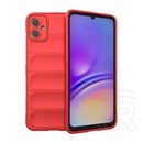 Gigapack Samsung Galaxy A05 (SM-A055F) szilikon telefonvédő (ütésállóság, kameravédő, 3d) piros