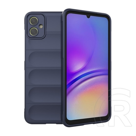 Gigapack Samsung Galaxy A05 (SM-A055F) szilikon telefonvédő (ütésállóság, kameravédő, 3d) sötétkék