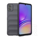 Gigapack Samsung Galaxy A05 (SM-A055F) szilikon telefonvédő (ütésállóság, kameravédő, 3d) sötétszürke