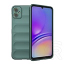 Gigapack Samsung Galaxy A05 (SM-A055F) szilikon telefonvédő (ütésállóság, kameravédő, 3d) sötétzöld