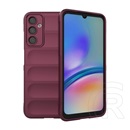 Gigapack Samsung Galaxy A05s (SM-A057F) szilikon telefonvédő (ütésállóság, kameravédő, 3d) bordó